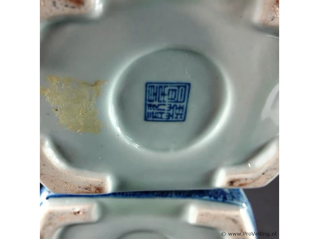 Paar oude chinese theepotten - afbeelding 7 van  8