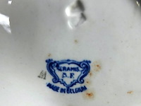 Paar oude porseleinen borden - afbeelding 4 van  5