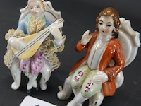 Paar porseleinen beeldjes - afbeelding 2 van  5