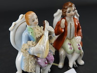 Paar porseleinen beeldjes - afbeelding 3 van  5