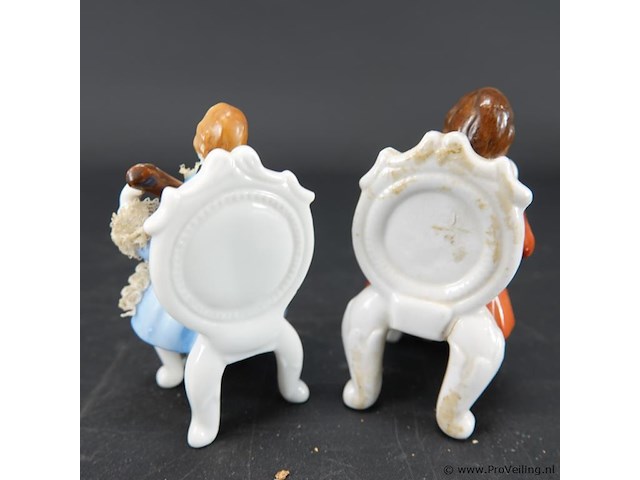 Paar porseleinen beeldjes - afbeelding 4 van  5