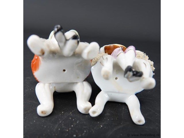 Paar porseleinen beeldjes - afbeelding 5 van  5
