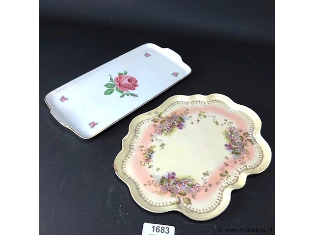 Paar porseleinen schalen - afbeelding 2 van  5