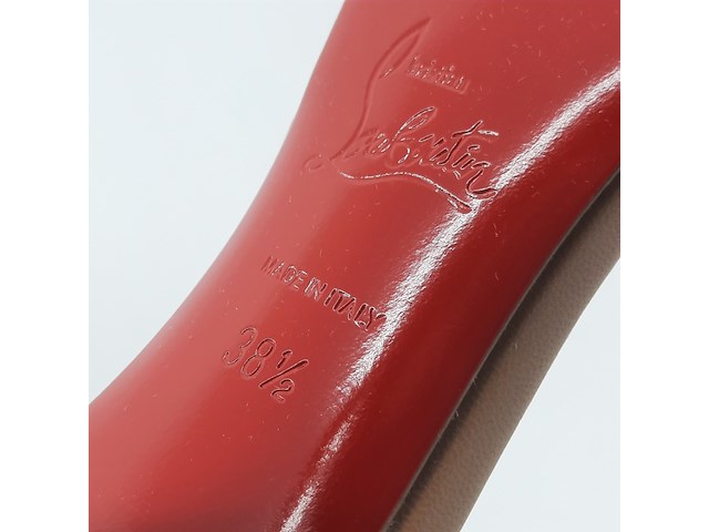Paar pumps, maat 38 1/2, christian louboutin - afbeelding 3 van  12