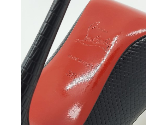 Paar pumps, maat 38, christian louboutin - afbeelding 3 van  11