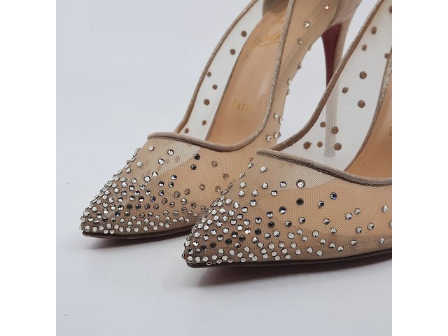 Paar pumps, maat 38, christian louboutin - afbeelding 4 van  11