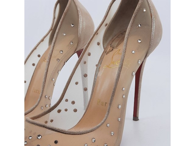 Paar pumps, maat 38, christian louboutin - afbeelding 6 van  11