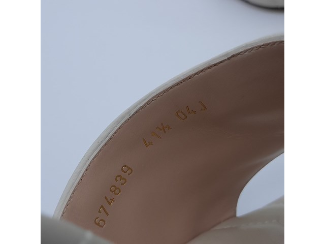 Paar pumps, maat 41 1/2, gucci - afbeelding 13 van  13