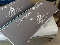 Paar rivièra maison uit de 'lakes ice yacht club' collectie kussens - afbeelding 3 van  5