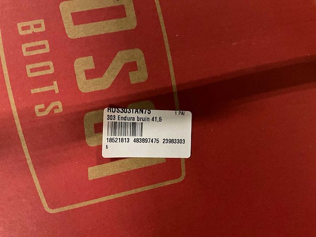 Paar rossi boots (13x) - afbeelding 6 van  7