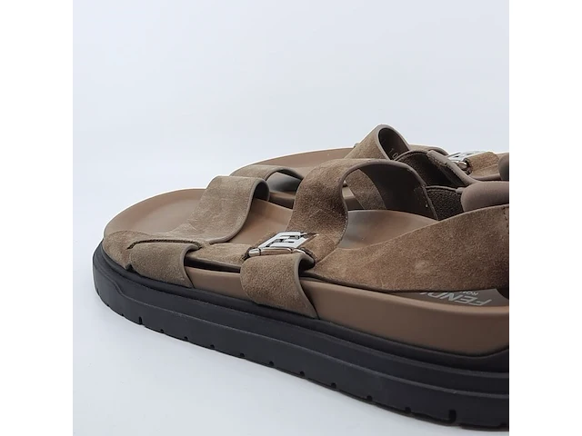 Paar sandalen, maat 10, fendi - afbeelding 9 van  11