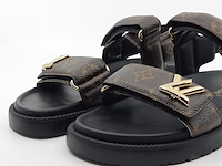 Paar sandalen, maat 37 1/2, louis vuitton, sc 0254 - afbeelding 4 van  11