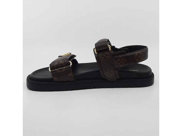 Paar sandalen, maat 37 1/2, louis vuitton, sc 0254 - afbeelding 6 van  11