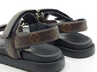 Paar sandalen, maat 37 1/2, louis vuitton, sc 0254 - afbeelding 7 van  11