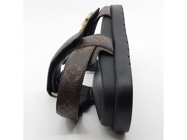 Paar sandalen, maat 37 1/2, louis vuitton, sc 0254 - afbeelding 11 van  11