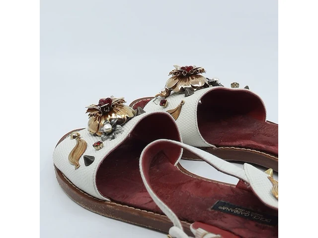 Paar sandalen, maat 37, dolce&gabbana, 1 9370 - afbeelding 12 van  13