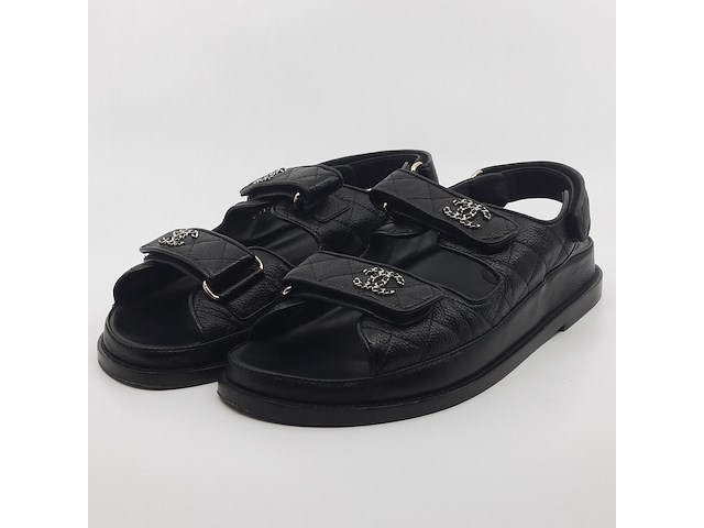 Paar sandalen, maat 39, chanel, g35927 - afbeelding 1 van  11