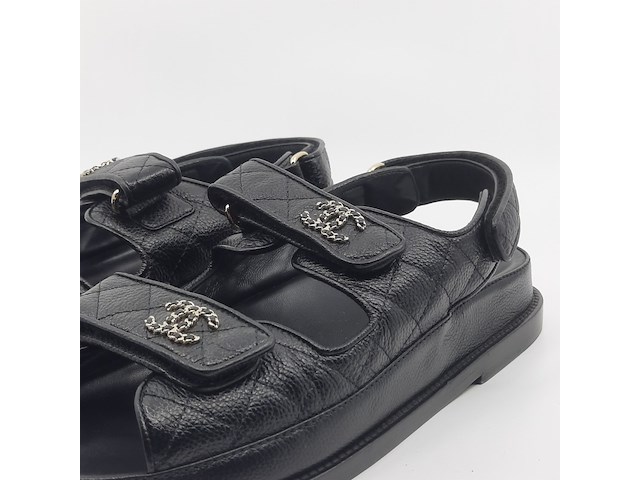 Paar sandalen, maat 39, chanel, g35927 - afbeelding 5 van  11