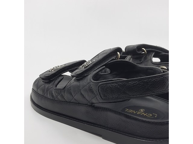 Paar sandalen, maat 39, chanel, g35927 - afbeelding 9 van  11