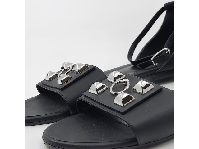 Paar sandalen, maat 40, hermès, bl212023z - afbeelding 7 van  13