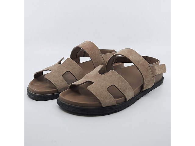 Paar sandalen, maat 40, hermès - afbeelding 1 van  13