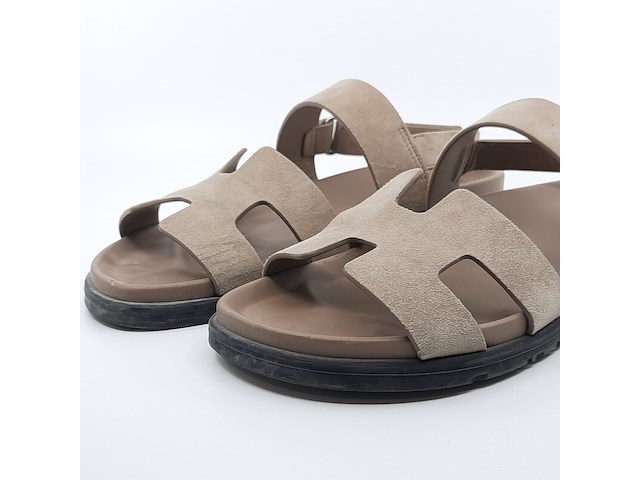 Paar sandalen, maat 40, hermès - afbeelding 6 van  13