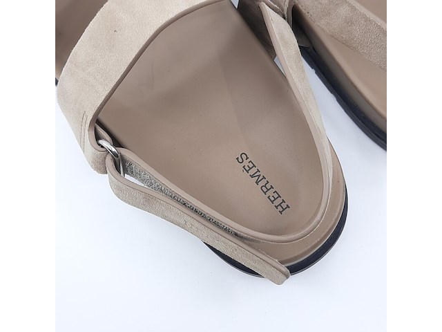 Paar sandalen, maat 40, hermès - afbeelding 12 van  13