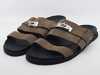 Paar sandalen, maat 44, hermès