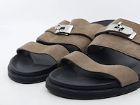 Paar sandalen, maat 44, hermès - afbeelding 4 van  11