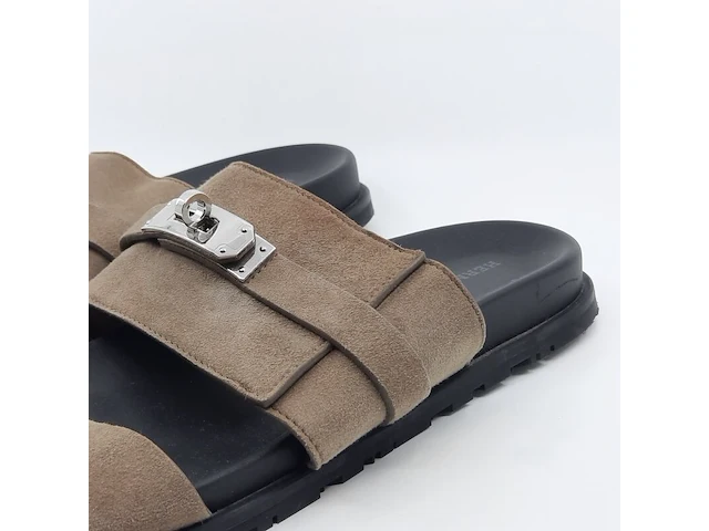 Paar sandalen, maat 44, hermès - afbeelding 6 van  11