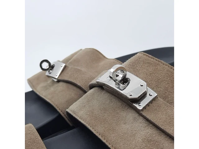 Paar sandalen, maat 44, hermès - afbeelding 7 van  11