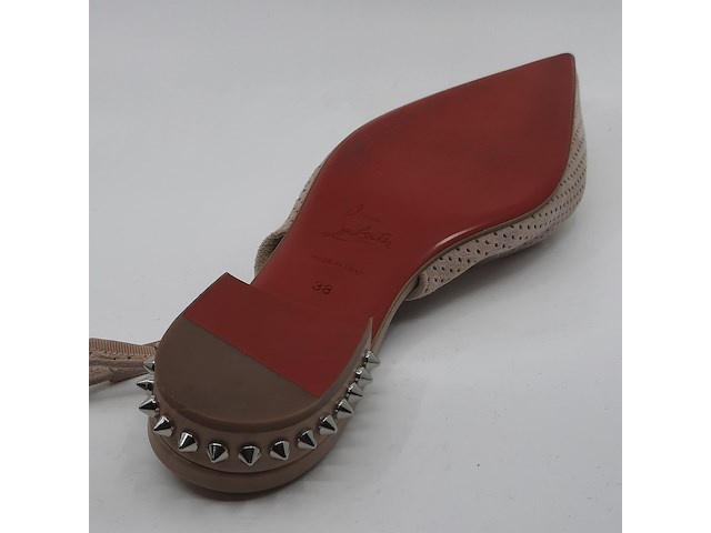 Paar schoenen, maat 38, christian louboutin - afbeelding 4 van  14