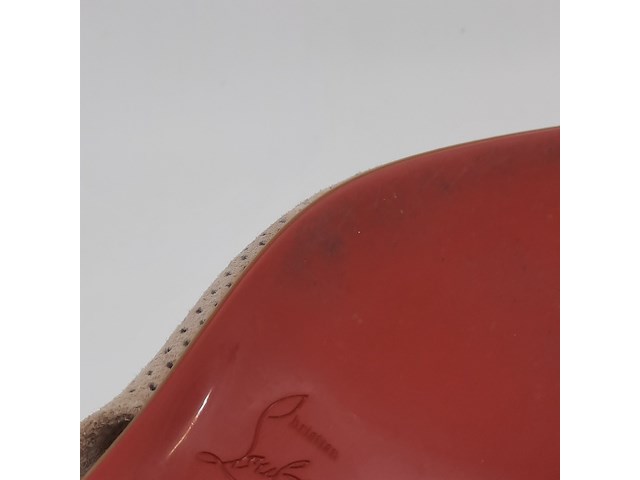 Paar schoenen, maat 38, christian louboutin - afbeelding 6 van  14