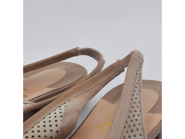 Paar schoenen, maat 38, christian louboutin - afbeelding 10 van  14