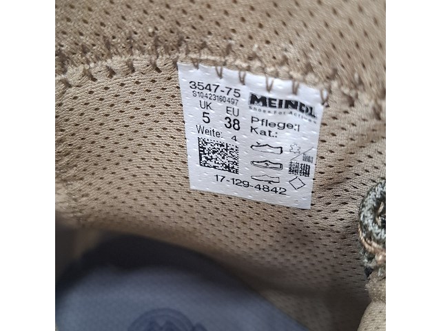 Paar schoenen, maat 38, meindl, 3547-75 - afbeelding 8 van  8