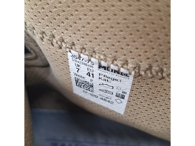 Paar schoenen, maat 41, meindl, 3547-75 - afbeelding 8 van  8