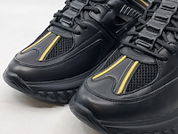 Paar schoenen, maat 41, philipp plein, runner sneakers supersonic, black/ licht goud - afbeelding 2 van  7