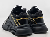 Paar schoenen, maat 41, philipp plein, runner sneakers supersonic, black/ licht goud - afbeelding 3 van  7