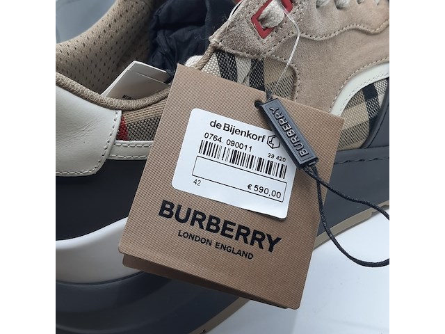 Paar schoenen, maat 42, burberry, mf - afbeelding 5 van  14