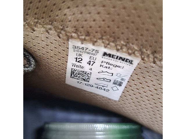 Paar schoenen, maat 47, meindl, 3547-75 - afbeelding 9 van  9