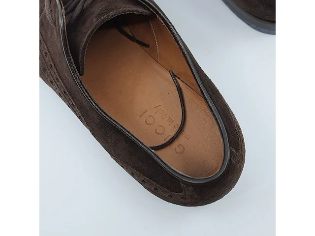 Paar schoenen, maat 7, gucci - afbeelding 9 van  11