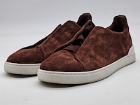 Paar schoenen, maat 7,5 (uk), zegna, triple stitch s4667z - afbeelding 1 van  9