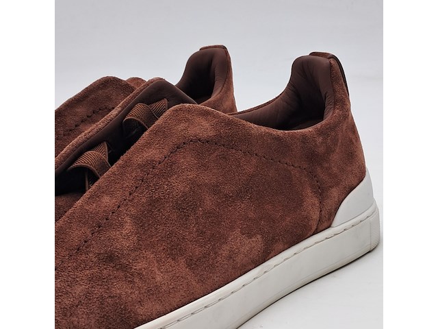 Paar schoenen, maat 7,5 (uk), zegna, triple stitch s4667z - afbeelding 3 van  9
