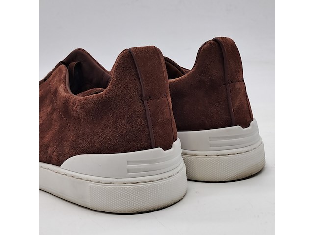 Paar schoenen, maat 7,5 (uk), zegna, triple stitch s4667z - afbeelding 5 van  9