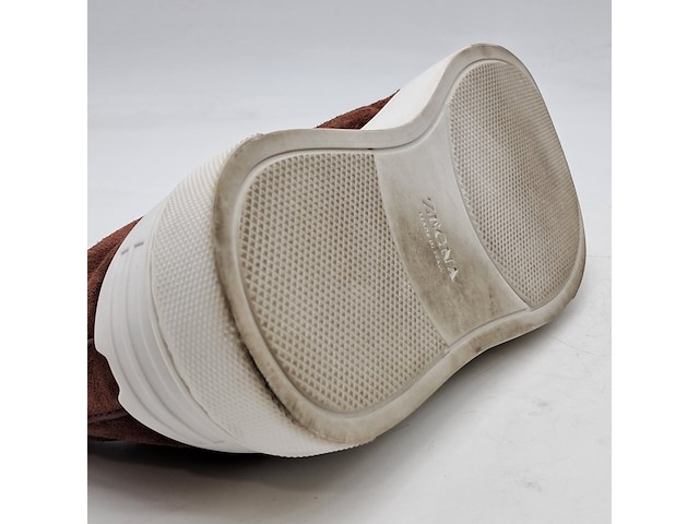 Paar schoenen, maat 7,5 (uk), zegna, triple stitch s4667z - afbeelding 9 van  9