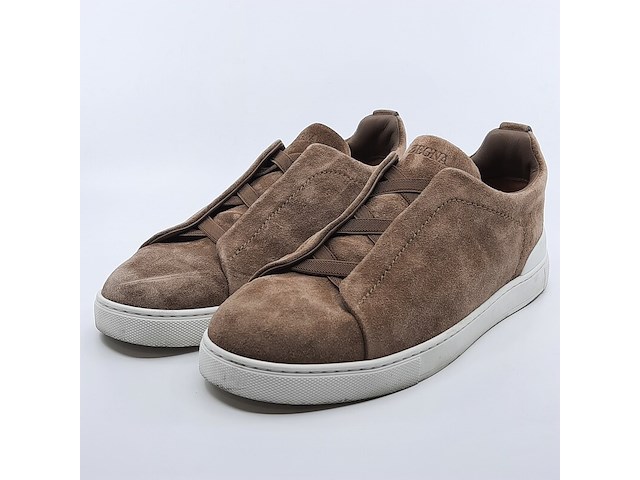 Paar schoenen, maat 8 1/2 (us), zegna, triple stitch - afbeelding 1 van  11