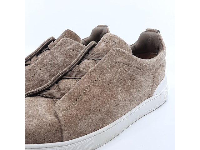 Paar schoenen, maat 8 1/2 (us), zegna, triple stitch - afbeelding 5 van  11