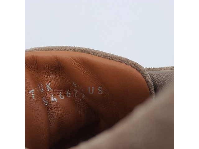 Paar schoenen, maat 8 1/2 (us), zegna, triple stitch - afbeelding 10 van  11