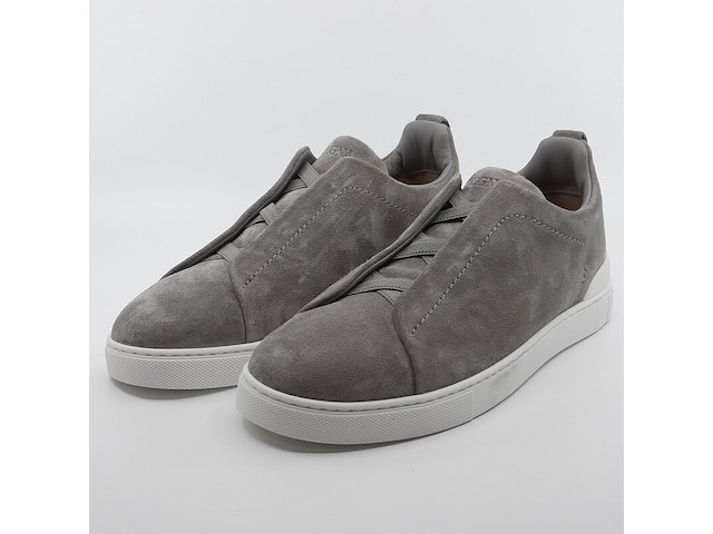 Paar schoenen, maat 9 (us), zegna, triple stitch - afbeelding 1 van  12