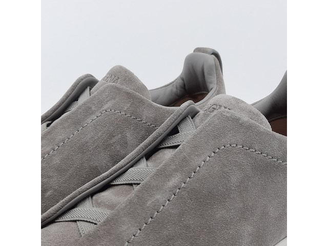 Paar schoenen, maat 9 (us), zegna, triple stitch - afbeelding 7 van  12
